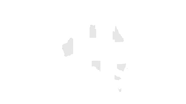 Ubicazione Stato Tasmania Sulla Mappa Australia Tasmania Mappa Marcatore Posizione — Video Stock