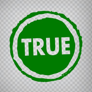 Şeffaf arkaplanda gerçek pul tasarımı. Yeşil sözcüğüyle birlikte kauçuk mühür çemberi. Düz dizayn. Vektör illüstrasyonu EPS10. 