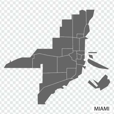 Miami, Amerika Birleşik Devletleri 'nin Miami eyaletinde yer alan bir şehirdir. İnternet sitesi tasarımı, uygulaması ve UI için Florida 'nın haritasını çıkar. EPS10.