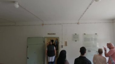 30 Ekim 2022. Almanya. Dachau. Toplama kampı anıtı. Dachau Nazi toplama kampı. İkinci Dünya Savaşı. Ölüm toplama kampı. Tarihi mekan ve müze. Bavyera 'da. Almanya.. 