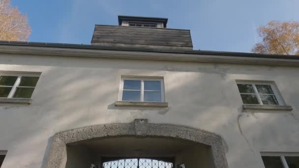 October 2022 Germany Dachau Concentration Camp Memorial Site Dachau Nazi — Stock Video