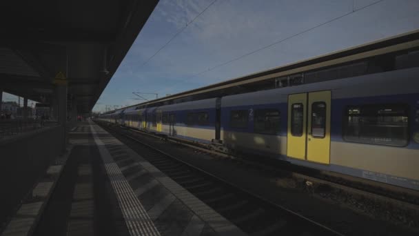 December 2022 Munich Germany Munchen Ost Ostbahnhof Munich Eastern Railway — Stok video