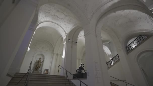 Bayerisches Ulusal Müzesi Münih Bavyera Almanya Ocak 2023 Bavyera Ulusal — Stok video