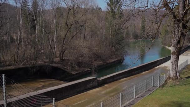 Kraftwerk Muhltal Centrale Hydraulique Muhltal Isar Centrale Hydroélectrique Sur Canal — Video
