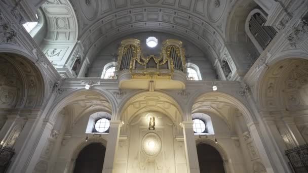 Almanya Münih Aziz Michael Kirche Tema Dini Avrupa Katolik Inancı — Stok video