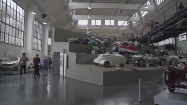 Novembro 2022 Munique Alemanha Deutsches Museum Verkehrszentrum Inglês Coleção Historicamente — Vídeo de Stock