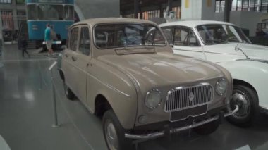 20 Kasım 2022. Münih. Almanya. Verkehrszentrum Deutsches Müzesi. Tarihte bilinen koleksiyon ve araçlar Münih taşımacılık müzesine. Müze kategorisi: Trafik ve teknoloji. 