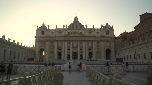 2023 Október Vatikánváros Olaszország Pápai Lásd Vatikánvárosi Állam Szent Péter — Stock videók