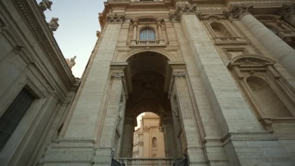 Oktober 2023 Vatikanstaten Italien Påvlig Vatikanstaten Utsikt Över Peters Square — Stockvideo