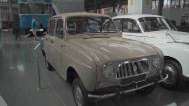 20 Kasım 2022. Münih. Almanya. Verkehrszentrum Deutsches Müzesi. Tarihte bilinen koleksiyon ve araçlar Münih taşımacılık müzesine. Müze kategorisi: Trafik ve teknoloji. 