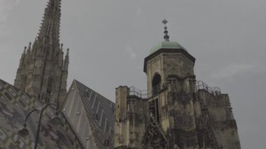 Viyana, Avusturya. St. Stephens Katedrali. Aziz Stephen ve All Saints Katedrali ve Metropolitan Kilisesi. Stephansdom 'da. Metropolitankirche zu Sankt Stephan ve Allen Heiligen. 