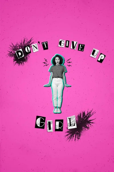 Weibliche Club Community Unterstützt Mitglied Depressive Mädchen Bitten Sie Nicht — Stockfoto