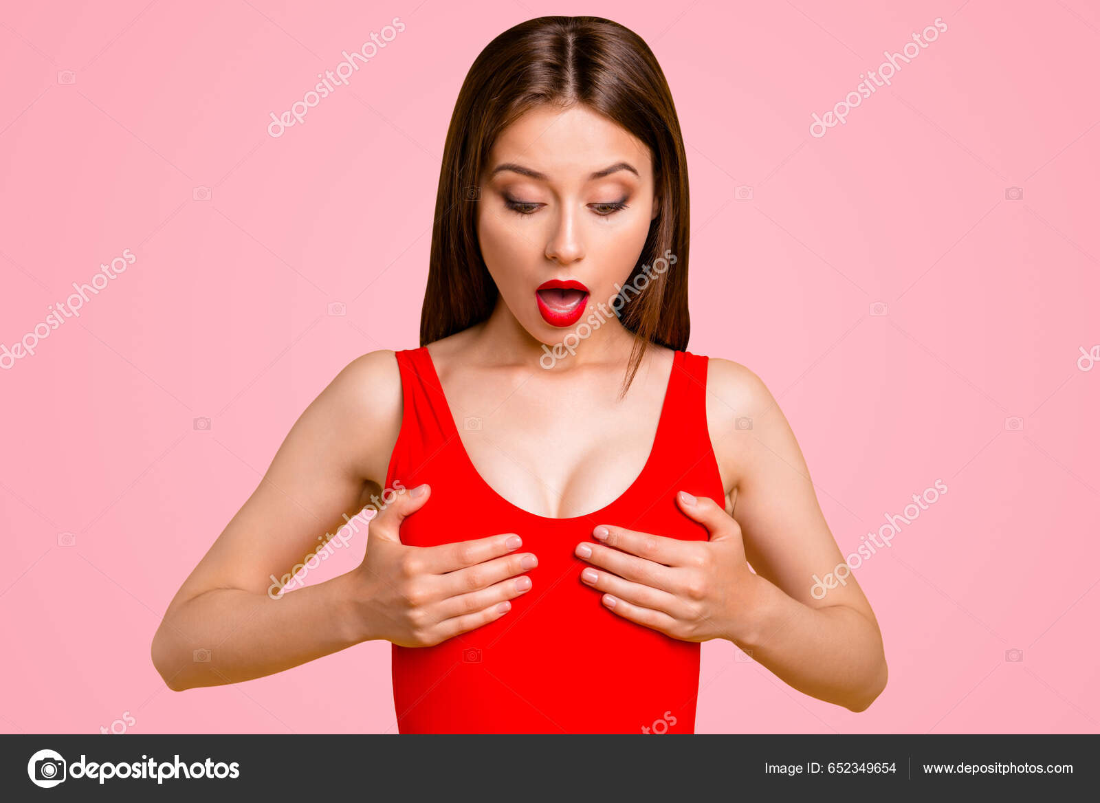Magic Pills Enlargement Tits Helped Wow Omg Drop Smth Tits Stock Photo by  ©deagreez1 652349654
