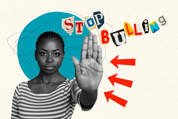 Kollázs Kép Pinup Pop Retro Vázlat Afro Amerikai Női Kéz — Stock Fotó
