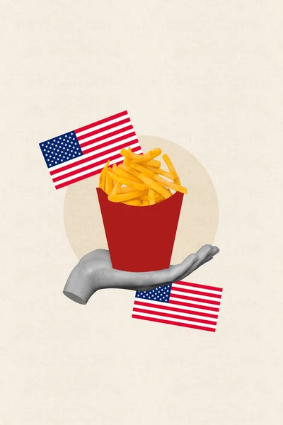 American flag food images vectorielles, American flag food