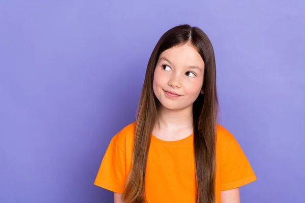 Retrato Pequeno Inteligente Jovem Bonito Menina Estudante Pré Adolescente Idade — Fotografia de Stock