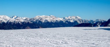 zoncolan italyan kayak merkezi kışı