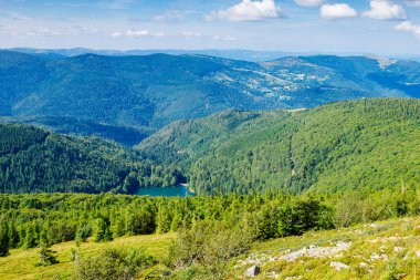 Alsace 'deki Ballon Gölü