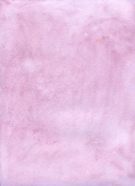Textura Acuarela Fondo Ahogado Mano Con Color Violeta Púrpura Papel — Foto de Stock