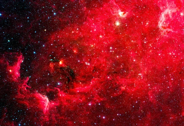 北美的星云 一群年轻的星星 空间背景照片 美国航天局提供的这一图像的要素 — 图库照片