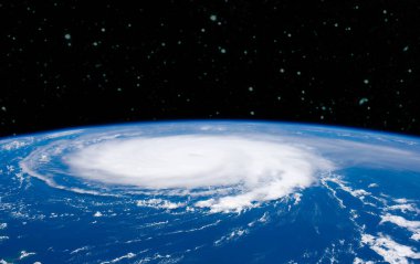 Sam Kasırgası. Sam Kasırgası 'nın Atlantik Okyanusu, Trinidad ve Tobago' daki uydu görüntüsü. Kasırga, fırtına ya da tayfun görüntüsü. Bu görüntünün elementleri NASA tarafından desteklenmektedir.