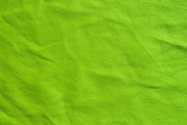緑の生地の質感の背景 織物背景写真 — ストック写真