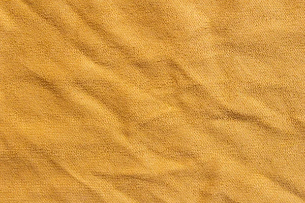 黄色の生地の質感の背景 織物背景写真 — ストック写真