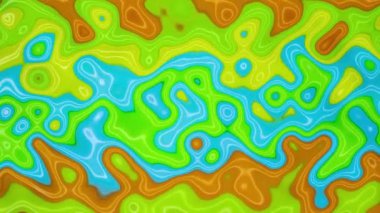 Soyut dalgalı arkaplan videosu