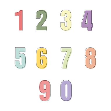 Kaç eğitici çocuğun nasıl nasıl yaptığını saymak. Kaç kişi sayıyor, nasıl sayıyor. Saymayı. Çocuklar için vektör illüstrasyonu.