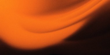 Turuncu koyu gürültü gradyan arkaplan, tanecikli doku, kopyalama alanı olan vinatge pankart tasarımı