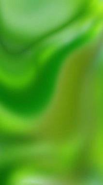 Soyut yeşil hareket döngüsü dikey arkaplan