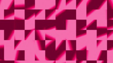 Soyut parlak pembe duruş hareketi dokusu dikdörtgen döngü videosu