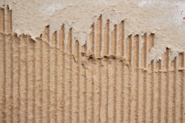 Arkaplan olarak soyut yırtılmış karton kağıt dokusu