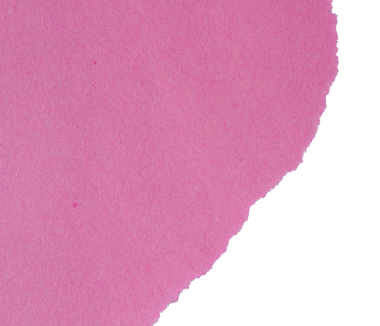 Şeffaf arkaplan üzerinde yırtılmış pembe kağıt parçası, kağıt yırtılması tasarım ögesi