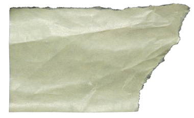 Saydam arkaplanda yırtılmış sarı kağıt parçası, kağıt yırtılma tasarım ögesi