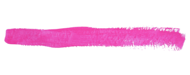 pembe fırça darbesi beyaz arkaplanda izole