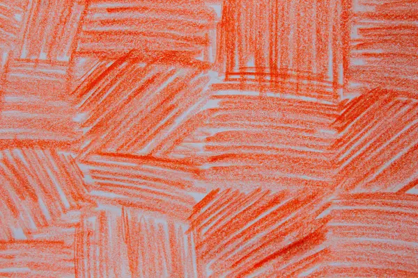 Turuncu pastel kalem karalama dokusu arkaplanı