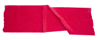 PNG Kırmızı yapıştırıcı yırtık kağıt maskeleme bandı beyaz arkaplanda izole