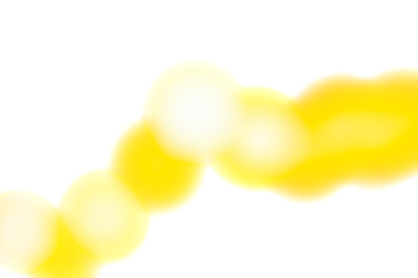 Yellow glowing light spots on transparent background. Abstract round soft blur highlights, bright luminous circles with smooth edges. Digital glow effect for overlays, decoration, and creative design.