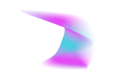 Abstract pink and blue light beam wave with glowing motion blur effect isolated on transparent background for overlay and digital design