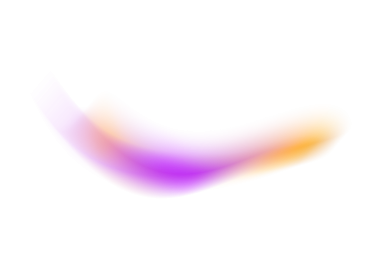 Abstract pink and yellow light beam wave with glowing motion blur effect isolated on transparent background for overlay and digital design