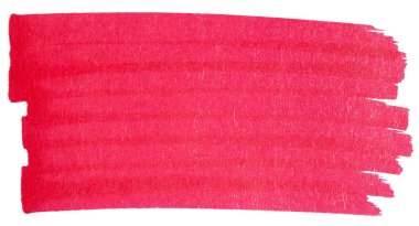 El çizimi kırmızı kalem fırça darbesi şekli, altı çizili, metin arkaplan, vurgu, tasarım ögesi, karalama çizimi için soyut mürekkep vurgusu sancağıName