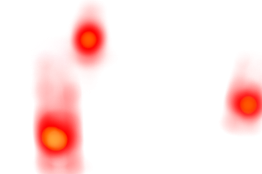 Red glowing light spots on transparent background. Abstract round soft blur highlights, bright luminous circles with smooth edges. Digital glow effect for overlays, decoration and creative design.