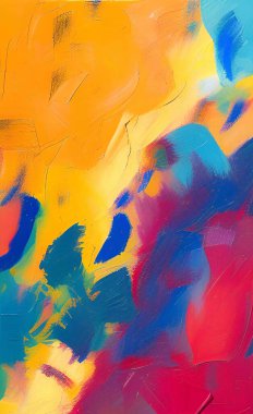 fırça darbesiyle çok renkli arkaplan