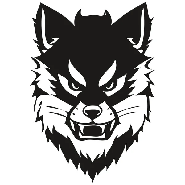 Logotipo Mascota Mapache Para Equipo Esport Deporte Emblemas Plantilla Blanco — Vector de stock
