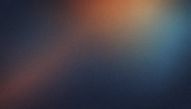 Deep Navy Blue, Copper karanlıkta bulanık dalga. Kalın kumlu dalga efektleri içeren canlı kumlu doku