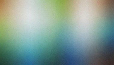 Yeşil, Mavi, Gri, Kahverengi rengarenk gradyan arka plan afiş kapağı web tasarımı için bulanık renkler. Pürüzsüz dalgalı, pürüzsüz kumlu dokusu