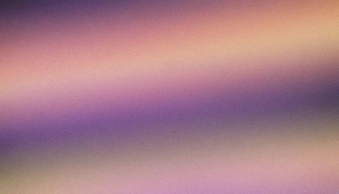 Smoky Purple, Olive Drab, Soft Peach Magenta bulanık renk arkaplanı. Parlak kumlu gradyan dalgaları içeren geriye dönük tanecikli desen