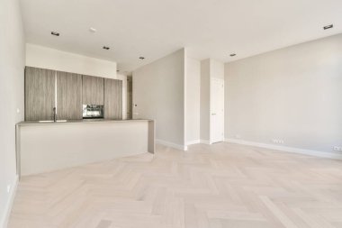 Güzel tasarlanmış modern mutfak iç tasarımı.