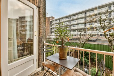 Konutlarda modern balkon tasarımı